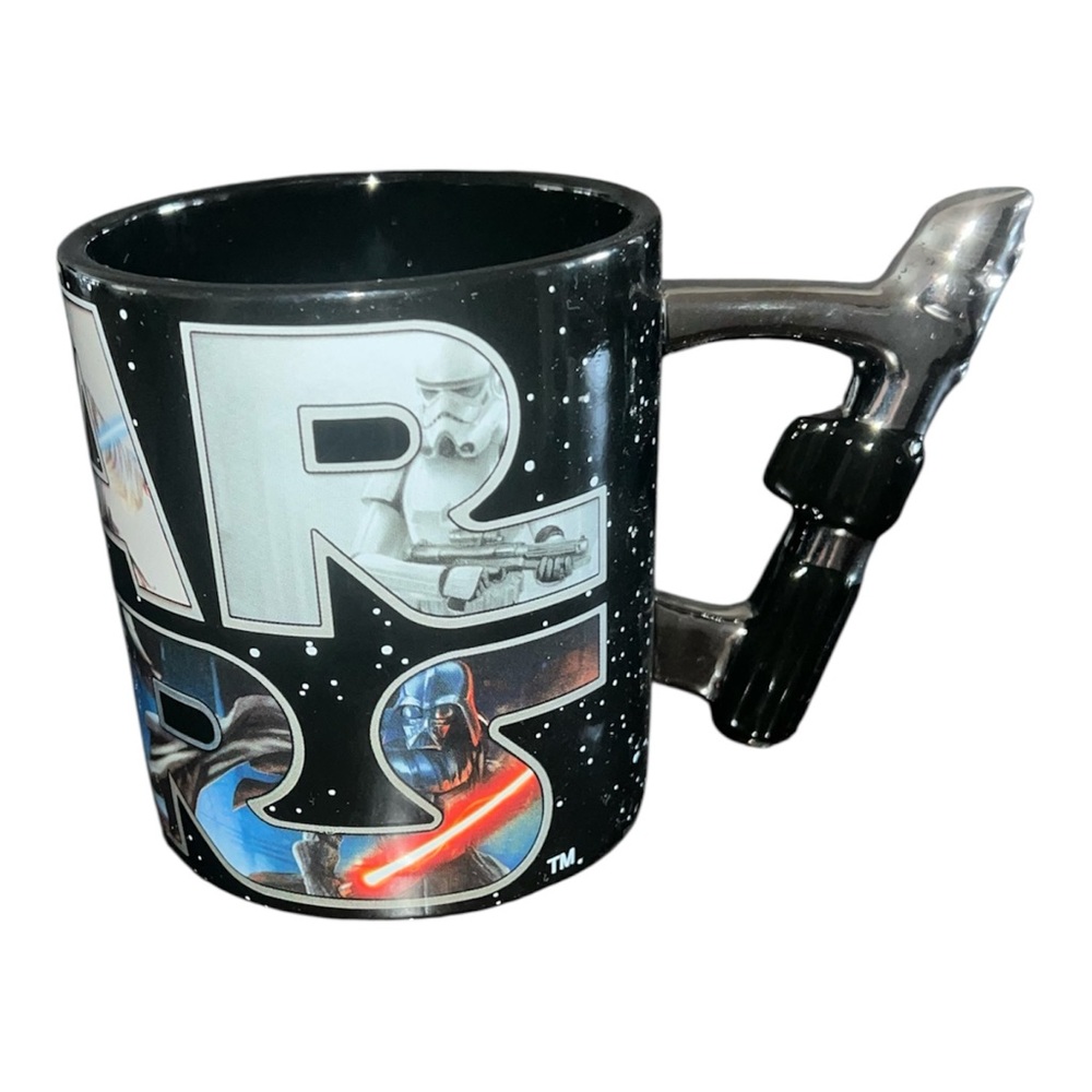 Star Wars Black and Silver Mug